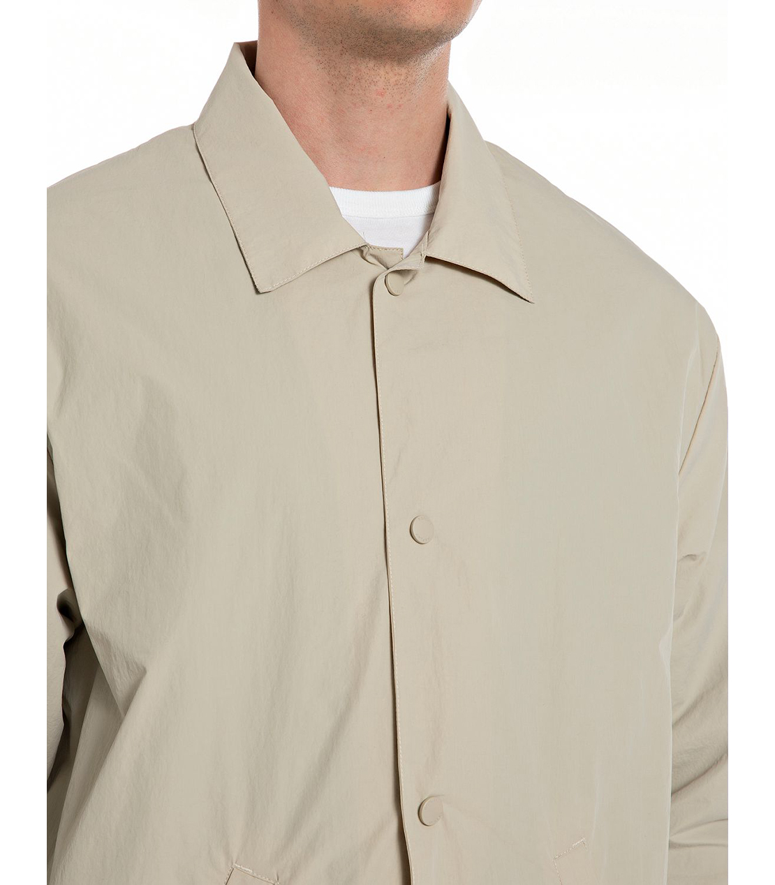 サルトリアーレ ピーチナイロンショートジャケット 詳細画像 クリーム 3